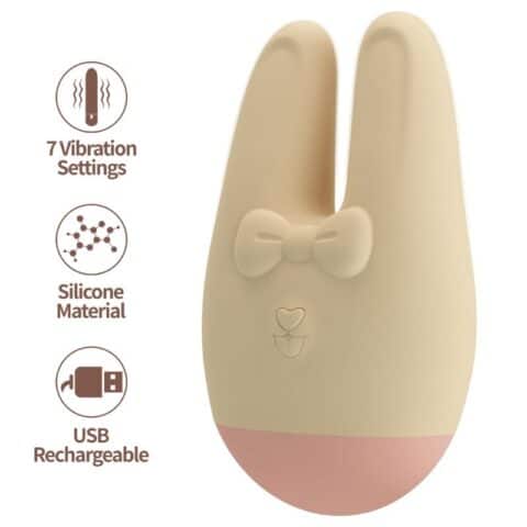 Stimulateur externe lapin 7 modes de vibration