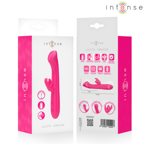 Julieta vibrateur rabbit 18,6 CM 10 vibrations rose