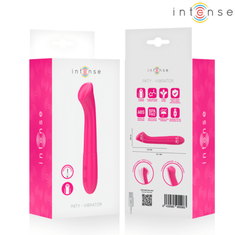Paty 19 CM flexible 10 vibrations modèle 2 rose
