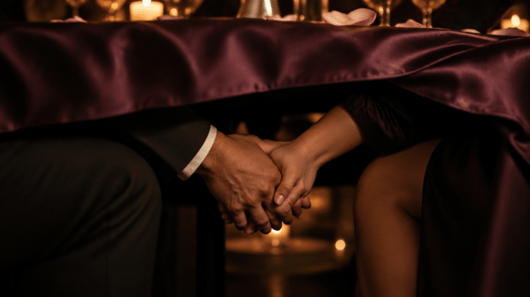 Culotte vibrante : ambiance complice et élégante pour un couple