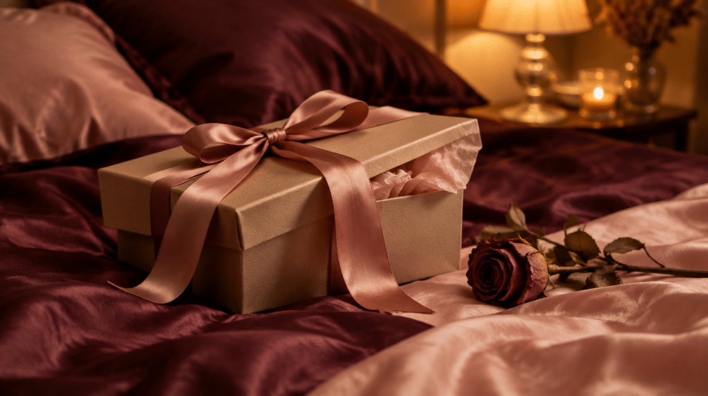 Cadeau lingerie emballé pour offrir de la lingerie sans connaître la taille