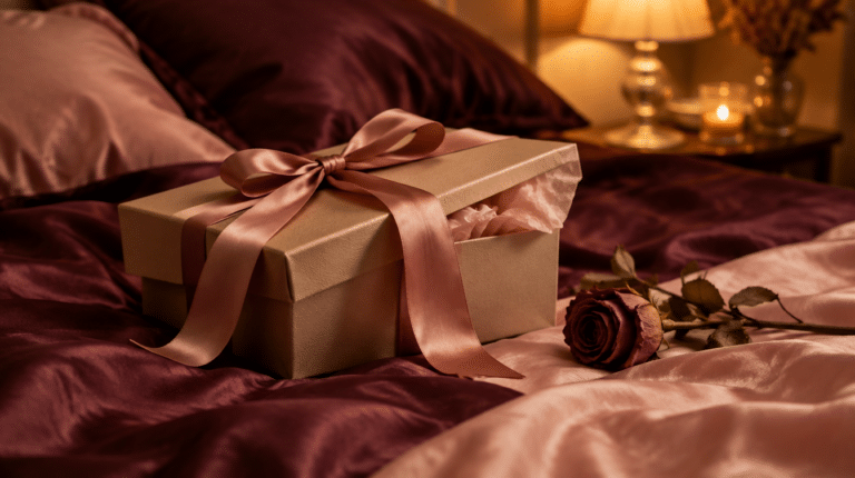 Cadeau lingerie emballé pour offrir de la lingerie sans connaître la taille