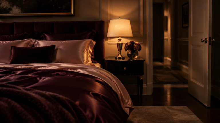 Chambre feutrée et intime, ambiance pour un sextoy silencieux