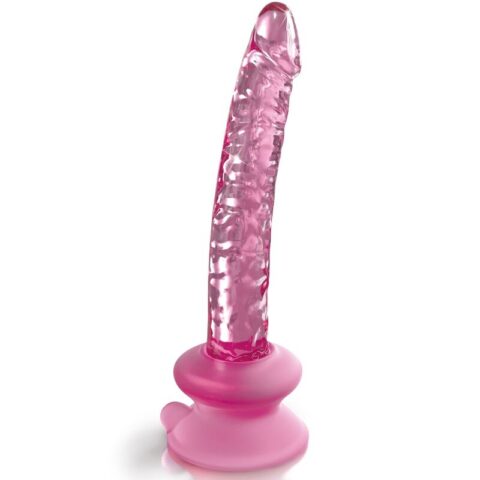 Icicles - N. 86 gode en verre avec ventouse
