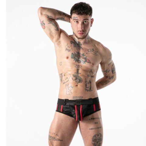 Locker gear - slip militaire complet rouge L