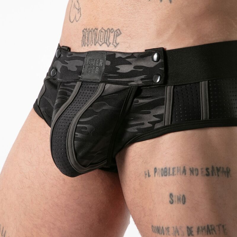 Locker gear - slip militaire complet noir S, vue 5