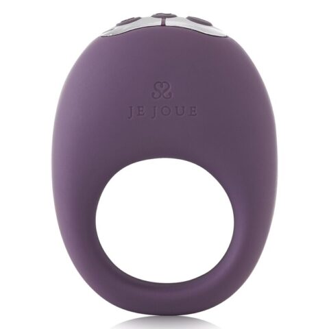 JE joue - vibrateur violet rechargeable avec télécommande