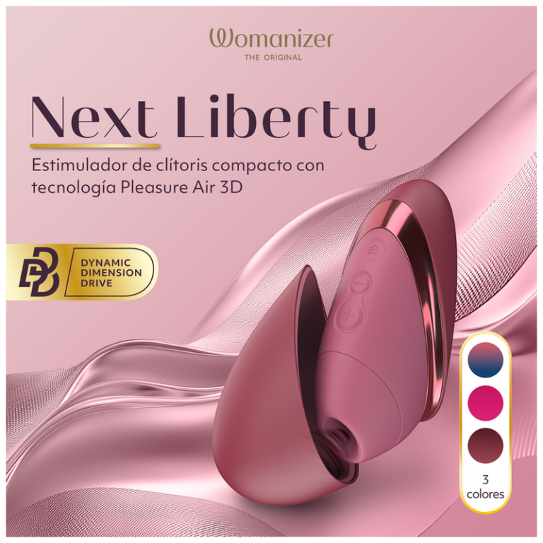 Womanizer - stimulateur clitorial 3D next liberty bordeaux, vue 7
