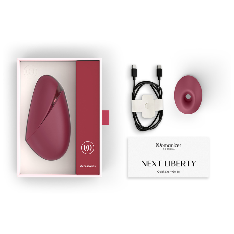 Womanizer - stimulateur clitorial 3D next liberty bordeaux, vue 4