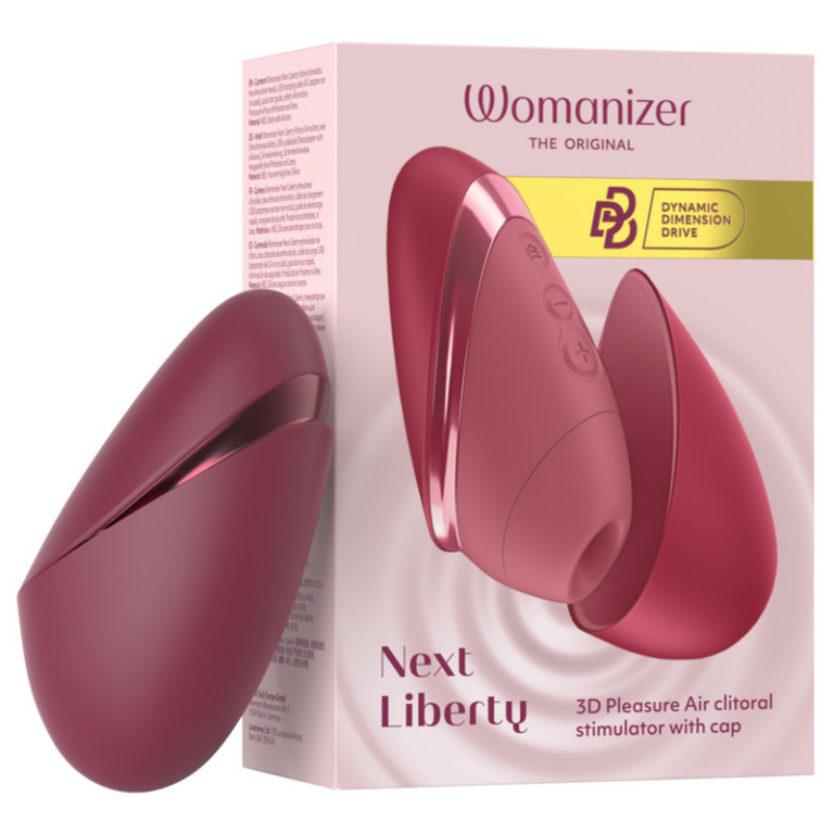 Womanizer - stimulateur clitorial 3D next liberty bordeaux, vue 2