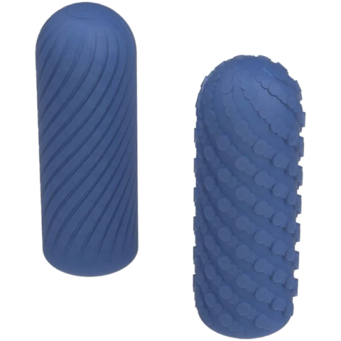 Arcwave - ghost stroker réversible en silicone bleu