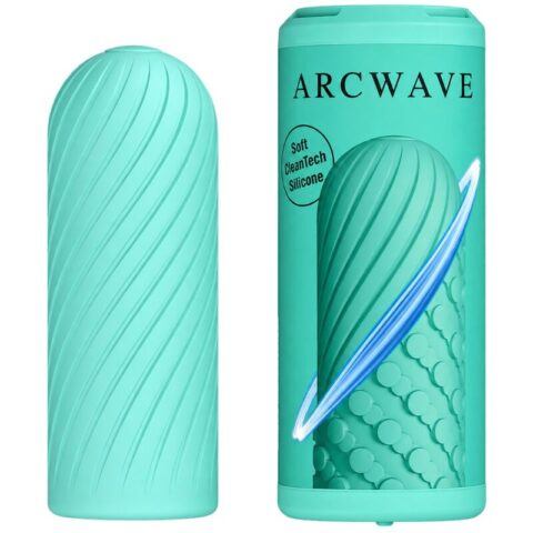 Arcwave - ghost stroker réversible en silicone menthe, vue 3