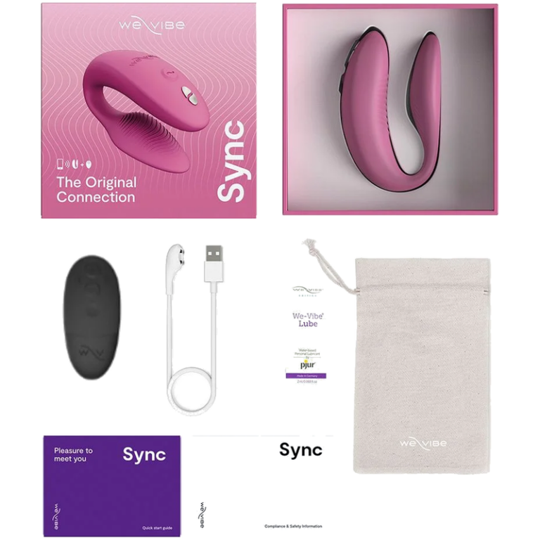 We-vibe - sync 2 vibrateur réglable pour couples rose, vue 8