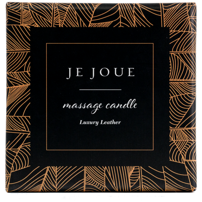 JE joue - luxury leather bougie de massage Ă l'huile chaude parfum cuir 160 G, vue 2
