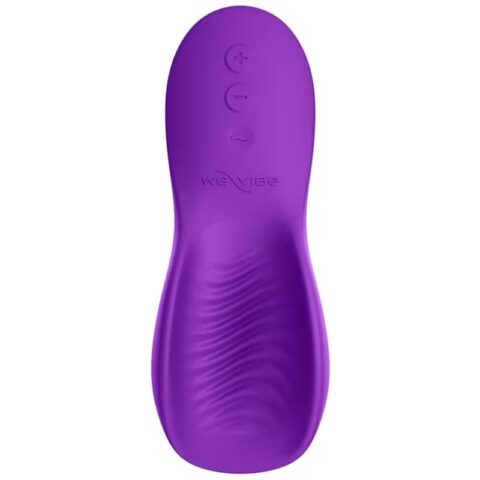 Vibrateur double face pour couples à toucher partagé violet — WE-VIBE